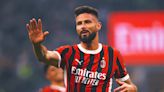 Giroud scores in his last AC Milan match on a night of farewells at San Siro