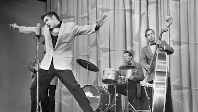 Elvis Presley's Blue Suede Shoes Sell at Auction