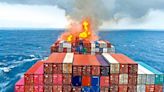 Goa cargo ship fire kills one, firefighting efforts underway