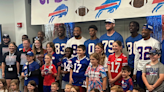 'Get out in the community': Buffalo Bills ditch practice field and pay visits to 12 local schools