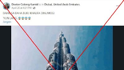 AI-generated image of people climbing Burj Khalifa fools Facebook users