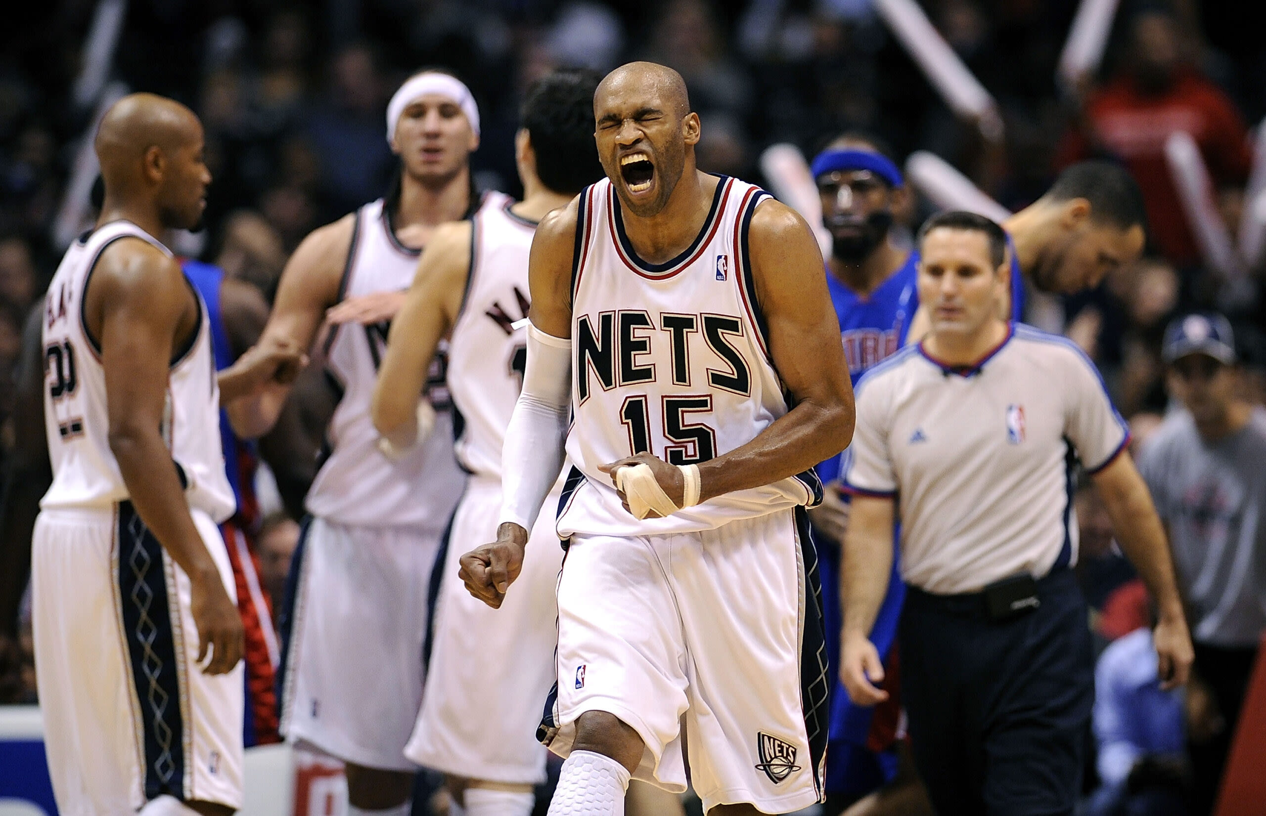 The Brooklyn Nets announce they will retire Vince Carter’s jersey number