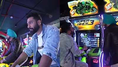 Vicky Kaushal And Ammy Virk Enjoy Bike Race While Promoting Bad Newz, Fans React; Watch - News18