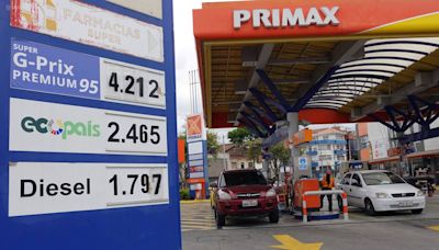Conoce las 10 provincias de Ecuador donde el subsidio a la gasolina es más alto