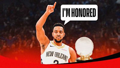 Pelicans' CJ McCollum wins prestigious award