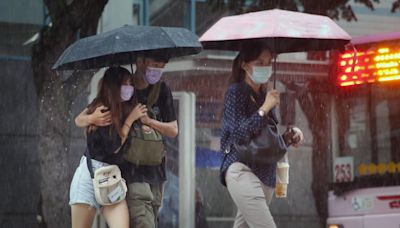 凱米颱風外圍環流發威！苗栗以南14縣市豪、大雨特報