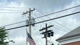 Trump political flag taken down from flagpole in front of Delmar post office