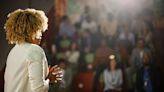 Don't picture your audience naked—what to do instead to manage public speaking anxiety, from a psychotherapist with 20 years' experience