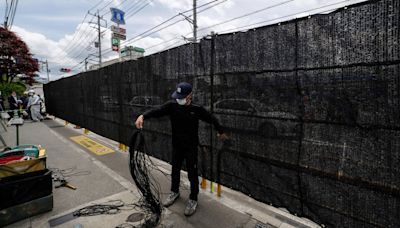 La Nación / Pueblo japonés bloquea una popular vista del monte Fuji