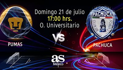 Pumas vs Pachuca en vivo: Liga MX, Apertura 2024 hoy en directo