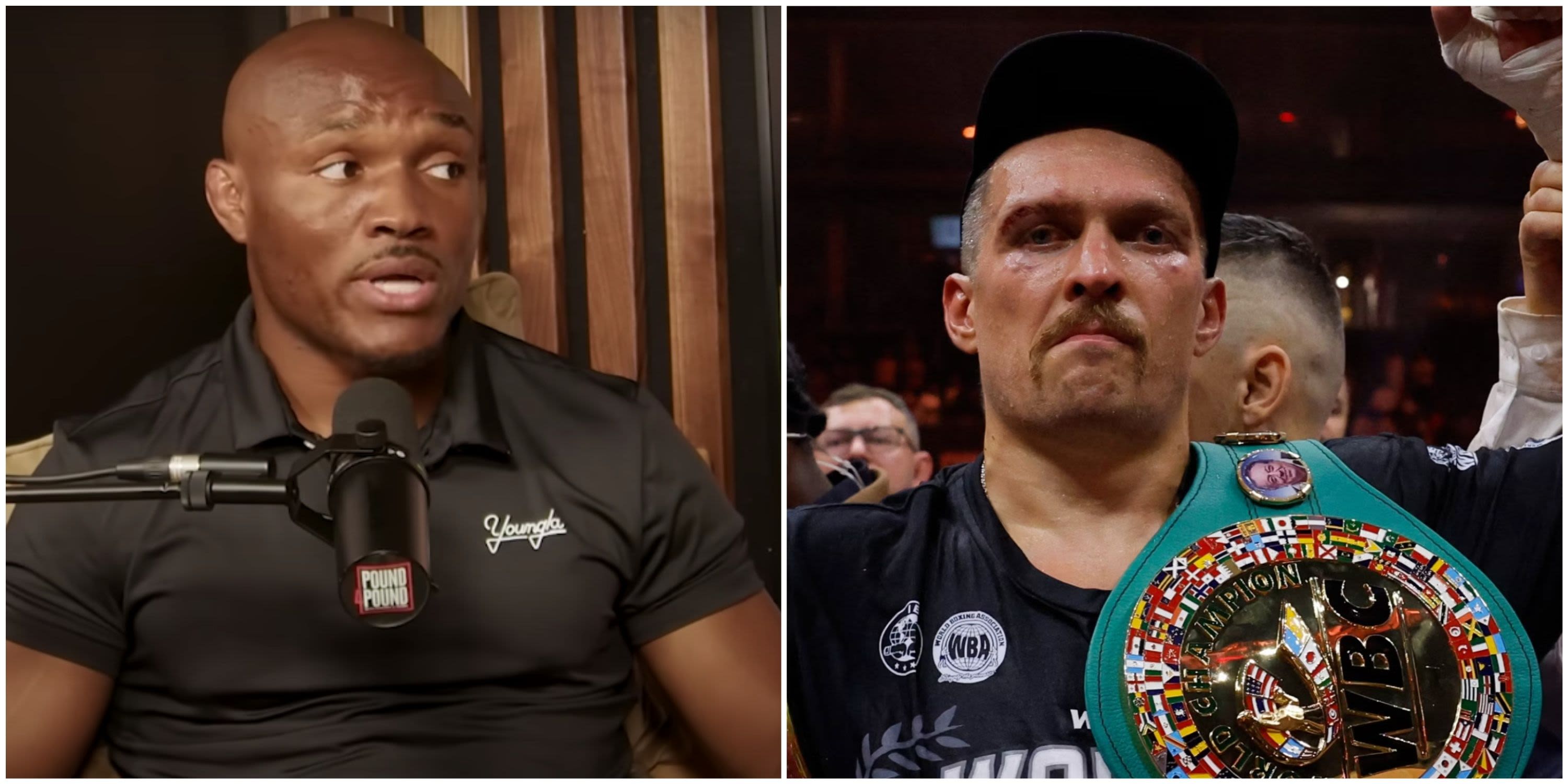 Oleksandr Usyk and Francis Ngannou should fight, according to UFC fighter Kamaru Usman