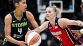 Skylar Diggins-Smith has breakout game to power Storm to rout of Mystics