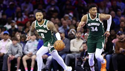 NBA playoffs: Bucks' Giannis Antetokounmpo, Damian Lillard uncertain to return for Game 6 vs. Pacers