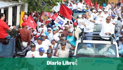 Abinader tomó varias provincias este miércoles para cerrar campaña