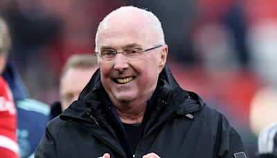 Ex-England boss Sven Goran-Eriksson has been moved to 'tears' by kindness shown following terminal cancer diagnosis and reveals doctors not sure how long he has left to live | Goal.com English Kuwait