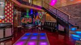 Pictured: The amazing nightclub-themed hotel suite