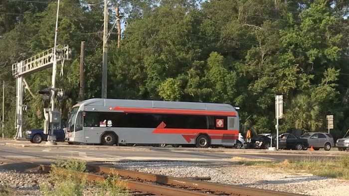 At least 4 taken to hospital after crash involving JTA bus on Westside: JFRD