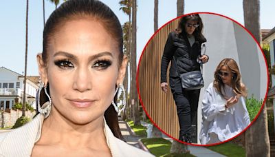 Jennifer Lopez Goes House Hunting in L.A. with Friend, No Ben in Sight