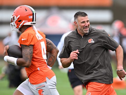 Mike Vrabel is content in current role with Browns while preparing for what's ahead