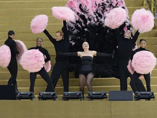 La actuación de Lady Gaga en la ceremonia inaugural, en imágenes