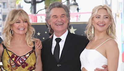 Kate Hudson says Goldie Hawn, Kurt Russell 'stuck it out' over 40 years although 'our family is just nuts'