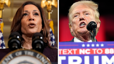 Trump vows to ‘unleash hell’ on Harris at Atlanta rally