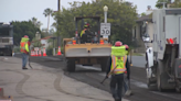 Ingraham Street repaved in Pacific Beach as part of city street paving project