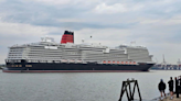 Cunard Queen Anne cruise ship arrives in Southampton