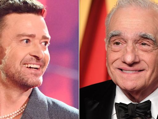 Justin Timberlake Spots Martin Scorsese From Stage In NYC: 'The GOAT Came To See Me'