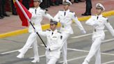 Así fue el desfile de la delegación china en la Gran Parada Militar 2024: el primero en la historia de Perú