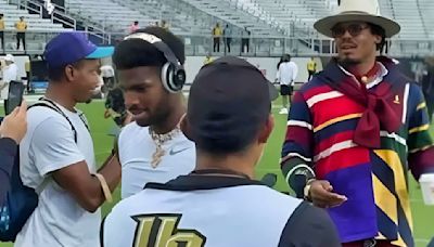 VIDEO: Cam Newton Dropped A Giant Truth Bomb On Why Shedeur Sanders Gave Him The Cold Shoulder On ...