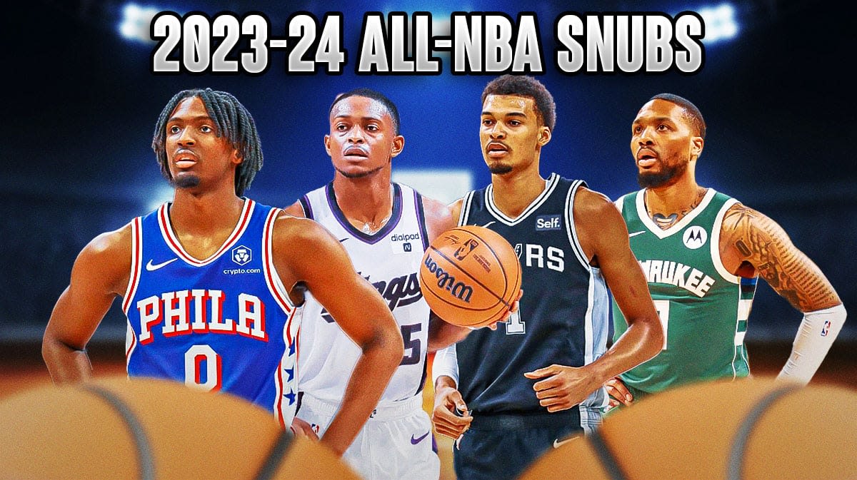 Biggest 2024 All-NBA snubs headlined by Victor Wembanyama, DeAaron Fox