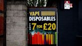 Britain's disposable vape ban hits stocks, divides experts