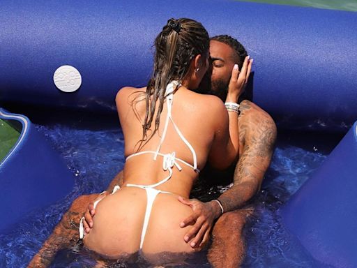 Ex-NFL Star DeSean Jackson Grabs Handful Of Girlfriend On Vacation