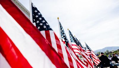 The day before flag-burning protest, Rep. John Curtis introduces bill to raise U.S. flag on mountain top