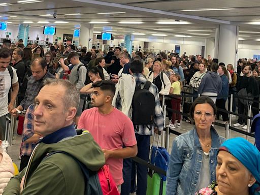 Thousands of passengers hit by cancelled flights at two of UK’s top airports