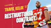 Chiefs restructure Travis Kelce’s contract to create over $3 million in cap space