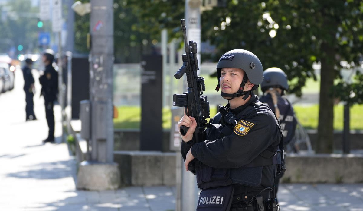 Munich police kill an armed man during an exchange of fire near a museum and the Israeli Consulate