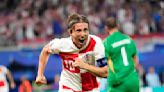 Croatia star Luka Modric is the oldest to ever score at a European Championship. He's not done yet.