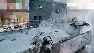 傳修復中俄羅斯基洛級潛艦再被攻擊沉沒 烏軍稱毀4門S-400