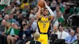 Pacers trying to regroup after star Tyrese Haliburton leaves Game 2 with hamstring injury