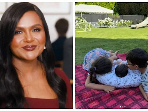 Mindy Kaling Welcomes Third Child in Secret; Shares First Photos of Daughter Anne | - Times of India