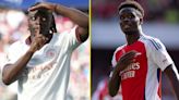 Arsenal legend lists reasons why Saka isn't as good as Man City star Doku