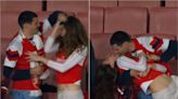 La pareja más viral del fútbol inglés: mucho amor y bailes después de un 5-0