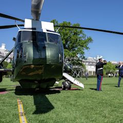 Report: New Sikorsky helicopter for President Biden burning White House lawn