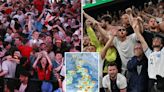 Euros final weather forecast revealed - with Brits to bask in 24C sunshine