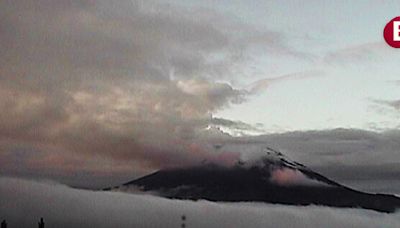 ¡Caen exhalaciones del Popocatépetl! Registra sólo 5 y un sismo