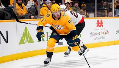 Nashville Predators' Dante Fabbro will play Game 4 vs Vancouver Canucks