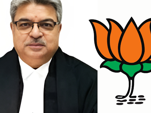 Former Madhya Pradesh High Court judge Rohit Arya joins BJP - The Economic Times