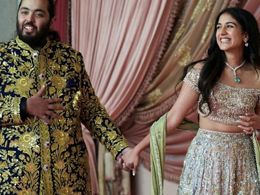 Comienza la boda milmillonaria de Anant Ambani y Radhika Merchant, la familia más rica de Asia